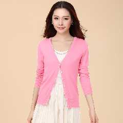 桑蚕丝加肥加大针织开衫外套秋薄中长款胖女人镂空空调衫外搭披肩