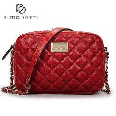 翻盖女包2022新款时尚真皮单肩包高级感牛皮小众铆钉斜挎链条包女