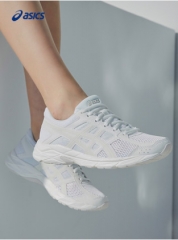 ASICS亚瑟士缓震女跑步鞋GEL-CONTEND 4小白鞋透气运动鞋