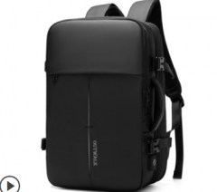 双肩包男士背包商务出差短途大容量旅行李包休闲男包多功能电脑包