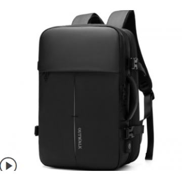 双肩包男士背包商务出差短途大容量旅行李包休闲男包多功能电脑包