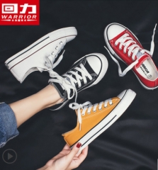 回力女鞋子帆布鞋女2021春夏新款韩版百搭学生布鞋平底透气板鞋