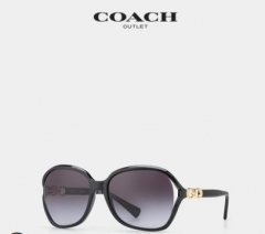 COACH/蔻驰奥莱女士墨镜经典标志渐变镜片墨镜